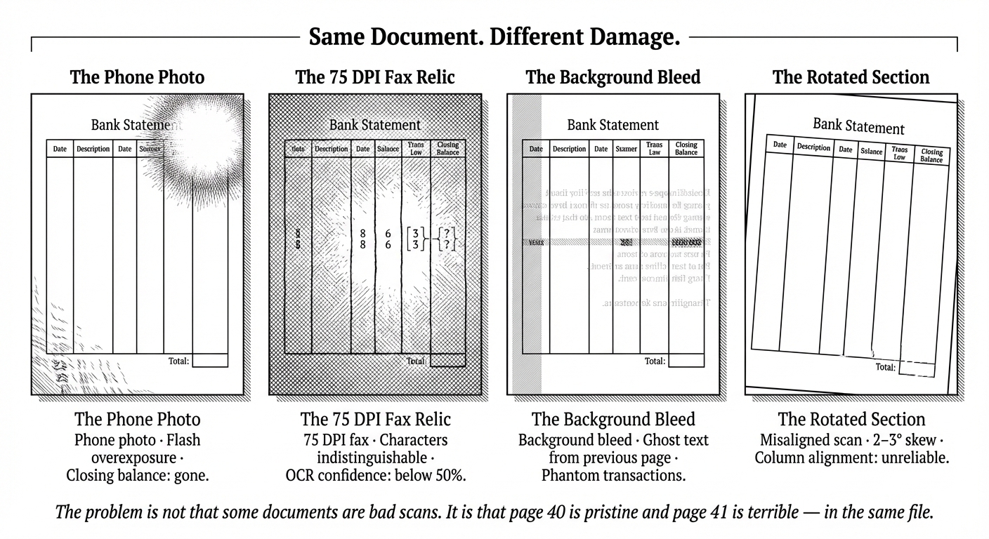 Same Document. Different Damage.